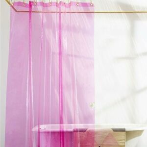 Sun shower curtain quiet town
